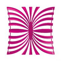 VedoNonVedo Mariposa decorative element for furnishing and dividing rooms - transparent fuchsia 1